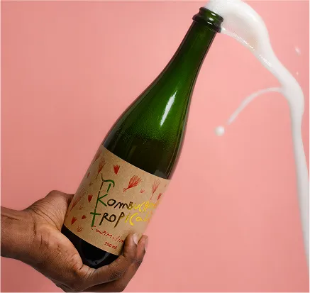 Pi Kombucha Tropical — Kombuchampagne (750ml)